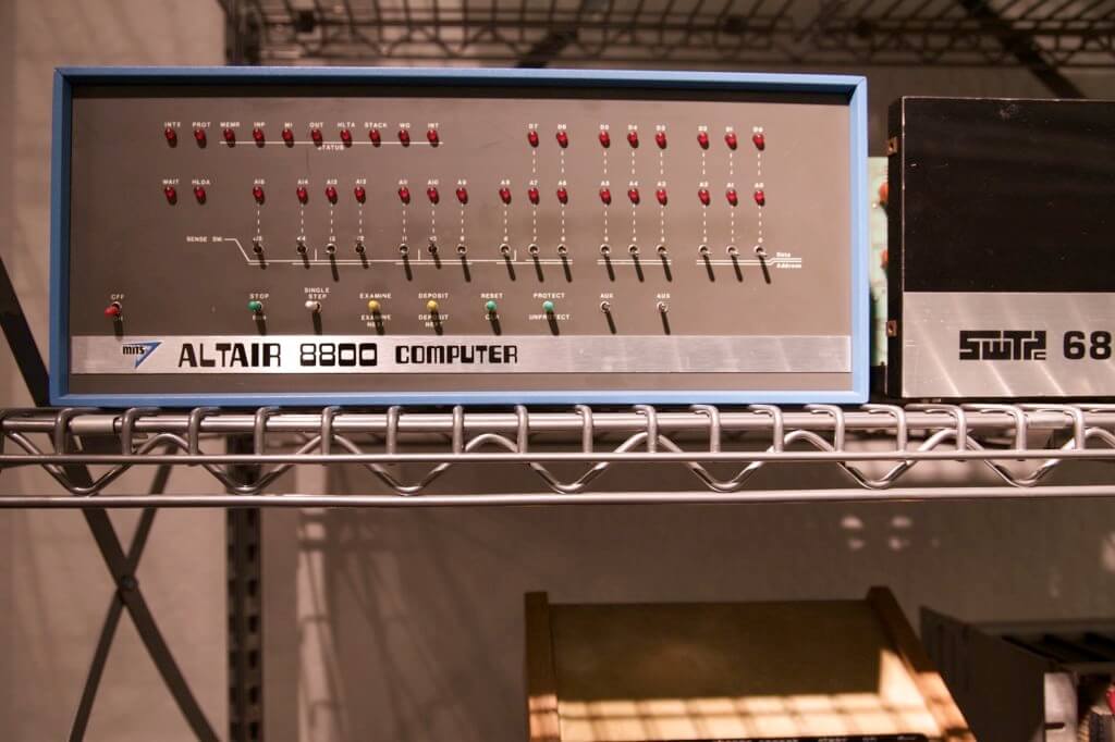 An Altair 8800 Computer