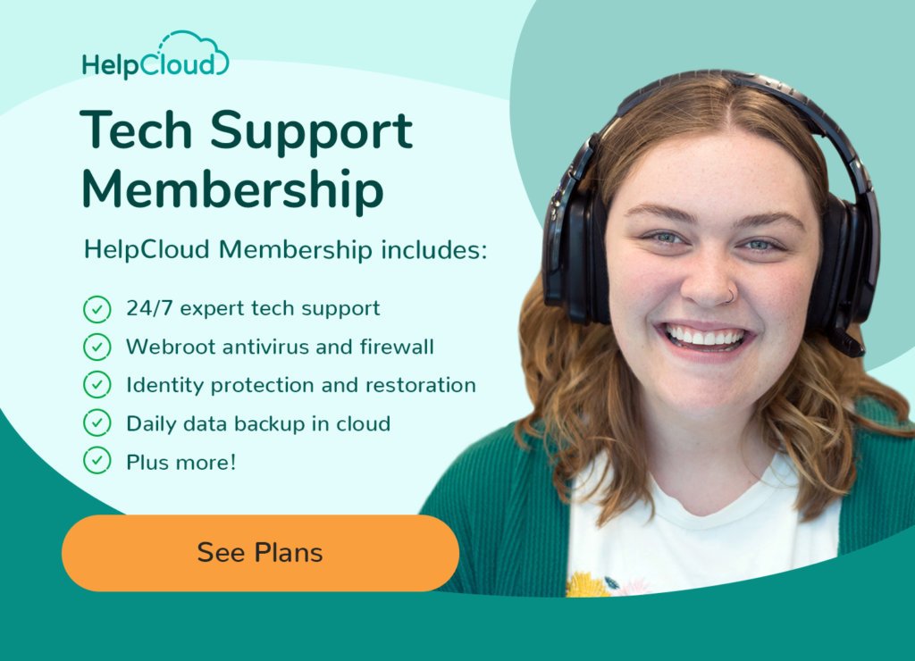 HelpCloud tech support membership details